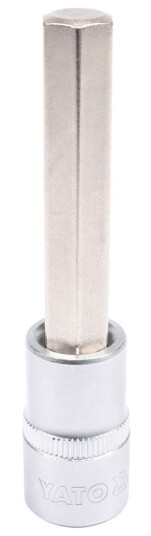 Yato 1/2" H12 Sekskantsokkel 100 mm Krom-vanadium