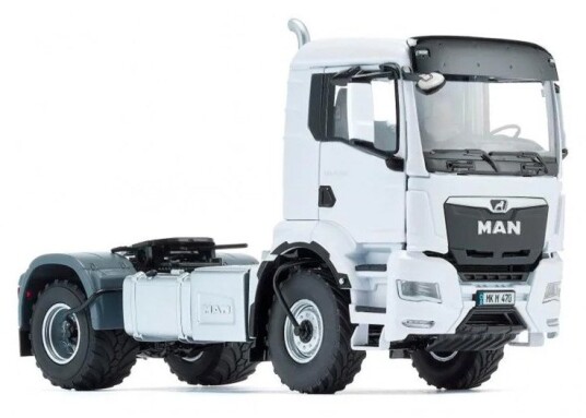 Wiking MAN TGS 18.510 2 akslet Lastebilmodell Hvit
