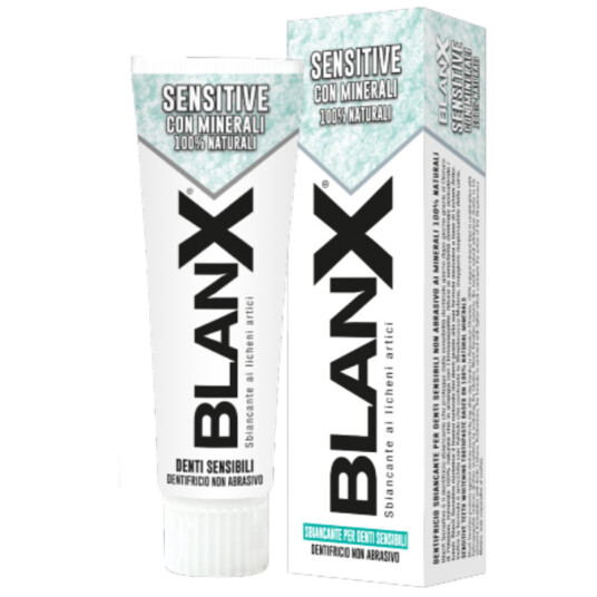 Tannbleking Tannkrem BLANX Sensitive Natural Arctic Lichens 75 ml