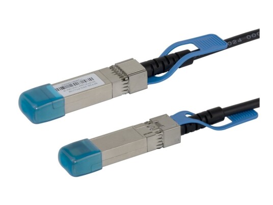 Deltaco - 25Gbase-Cu Direkte Tilkoblingskabel - Sfp28 Til Sfp28 - 1 M - Toakset - Passiv - Svart