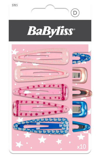BaByliss Accessories Hair Clip Kids 10pcs