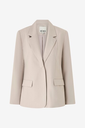 ICHI Blazer ihFava Long Grå ICHI Blazer ihFava Long Grå