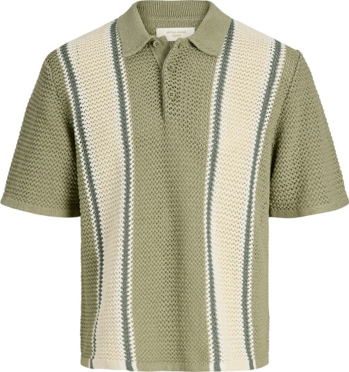 Jack & Jones Jorbenson Knit Ss Polo Styd Ss26 Multi/patterned S