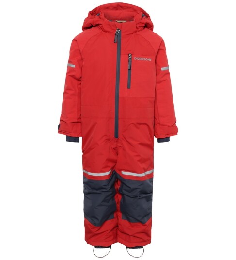 Didriksons Kids' Falken Coverall Pomme Red 100