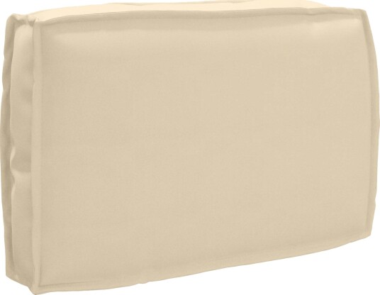 vidaXL Pute Beige 60 x 40 x 12 cm Oxford Stoff