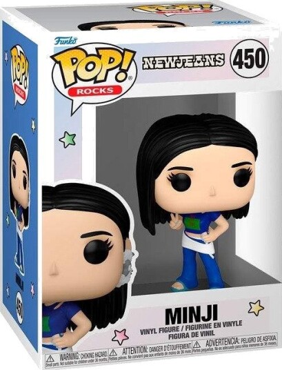 Northix Nye Jeans Minji POP-figur samleobjekt av vinylleketøy