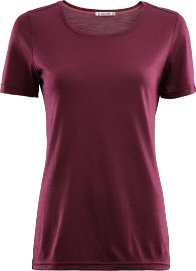Aclima LightWool 140 T-shirt (W), zinfandel - Str. XL
