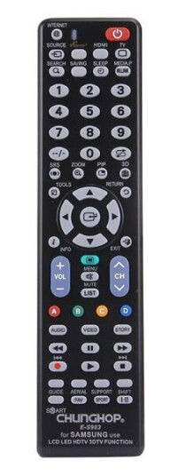Fjernkontroll for SAMSUNG LED-Tv / LCD Tv - Universal Fjernkontroll for SAMSUNG LED-Tv / LCD Tv - Universal