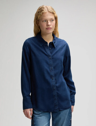 Lee Jeans Classic Shirt   Navy   L x 00