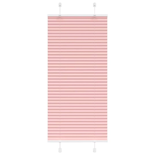 plisségardin Rosa 60x100 cm Stoff Bredde 59,4 Polyester