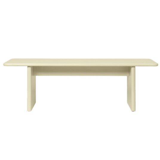 Ferm Living Rink Benk 35x140 cm Eggshell Ferm Living Rink Benk 35x140 cm Eggshell