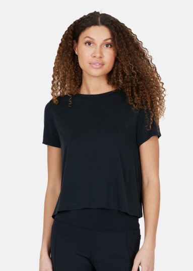 Athlecia Sisith W S/S Tee Black 38 T-Shirts Athlecia Sisith W S/S Tee Black 38 T-Shirts