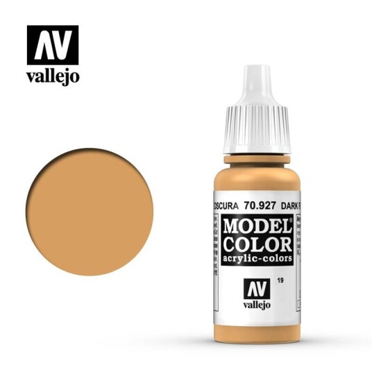 Vallejo Modellfarge 70.927 Mørk Kjøtt 17ml - Brun Matt for Modellbygging