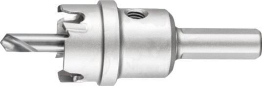 Pferd Tc Hole Cutter Flat Version 8 Mm, Shank Dia. 10 Mm, 2,5 Cm