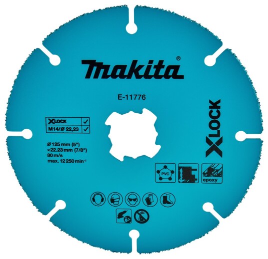 Makita E 11776 Kappeskive Multi 125 X LOCK
