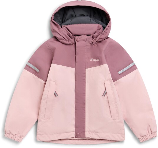 Bergans Kids" Lilletind Insulated Shell Jacket Faded Pink/rose Dust 122
