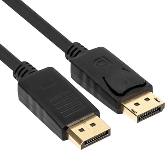 SiGN DisplayPort til DisplayPort, 1080p FULL HD, 1,8 m - Svart
