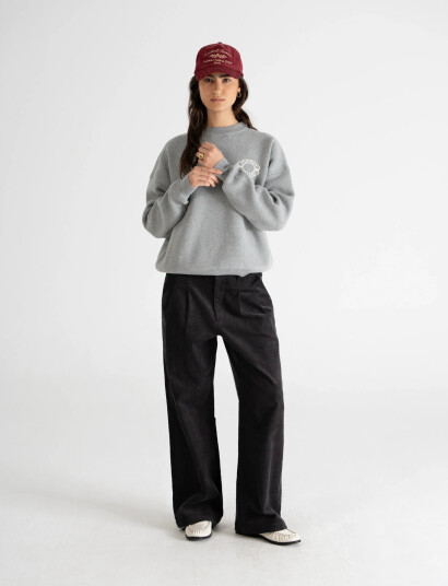 Prohibited Legacy Knit Sweater - Grey - M Prohibited Legacy Knit Sweater - Grey - M