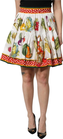 Dolce & Gabbana Dame Skjørt Flerfarget M,