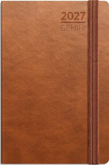 Grieg Lommekal Grieg Gemini 2027 Lite Brun