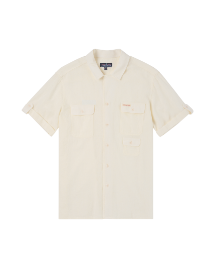 Amundsen Sports Traveller’s Linen SS Mens White L