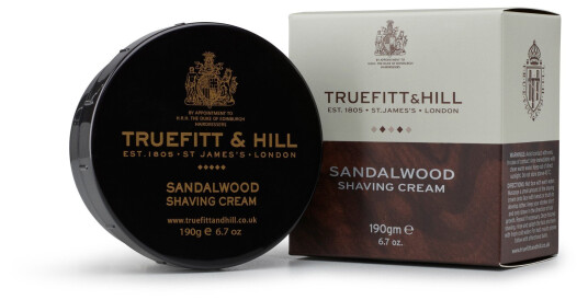 Truefitt & Hill barberkrem i skål - Sandalwood Truefitt & Hill barberkrem i skål - Sandalwood