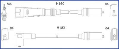 Tennplugg kabelsett HITACHI 134716
