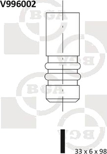 Innløpsventil BGA V996002