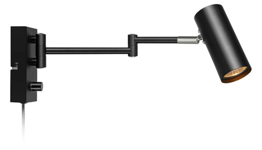 Markslöjd Marksløjd Torino vegglampe - Svart 1559855-01-0 1559865-01-0
