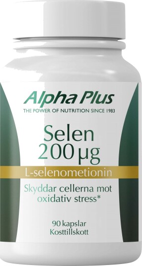 Alpha Plus Selen 200 µg 90 stk Alpha Plus Selen 200 µg 90 stk