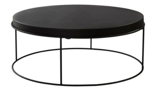 Jotex BYRON sofabord ø 90 cm Black 1716730-01-0 1536720-03-0
