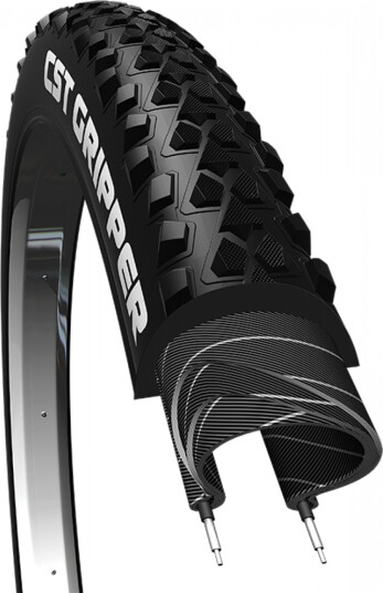 Sykkeldekk CST Tires Gripper C1879 26x2.10 Black