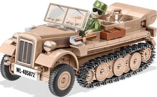 Cobi SD.KFZ 10 Artilleritraktor Byggesett 1:35 Skala 283 Deler