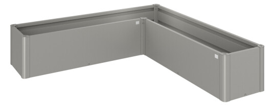BIOHORT HØYBED BELVEDERE MINI L200 KVARTSGRÅ METALLIC
