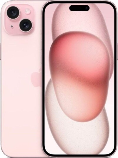 Apple iPhone 15 Plus 512GB Rosa 5G Smarttelefon med OLED Skjerm