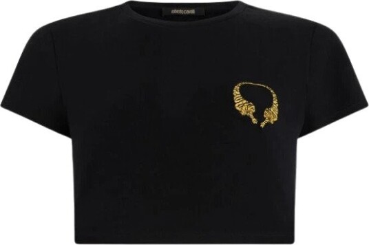 Roberto Cavalli Dame Topper Svart M,