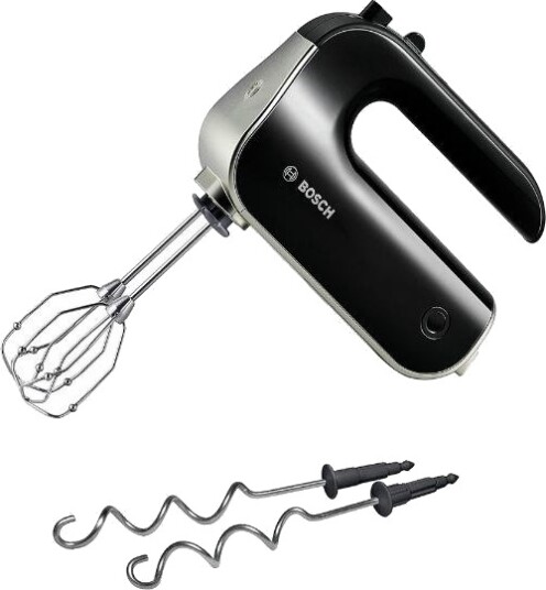 Bosch HomeProfessional MFQ4730 Håndmikser 575W med Deigkrok og Turbofunksjon Svart/Sølv