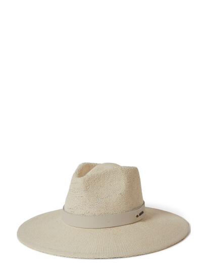 Brixton Eleanor Straw Hat - Beige - S