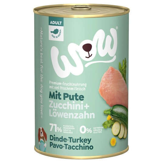 Wow Adult 6 X 400 G Kalkun Wow Adult 6 X 400 G Kalkun