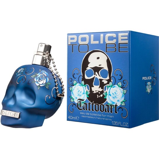 Police To Be Tattoo Art Eau de Toilette for Men 40ml med Amber og Musk Police To Be Tattoo Art Eau de Toilette for Men 40ml med Amber og Musk