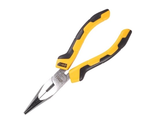 Deli Tools Edl2106 Nesetang Kull Stål Sort Gult 55 Mm 160 Mm