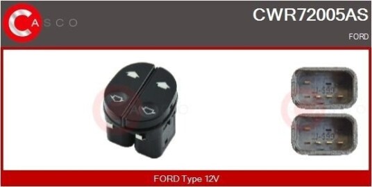 Bryter, vindusheis CASCO CWR72005AS Bryter, vindusheis CASCO CWR72005AS
