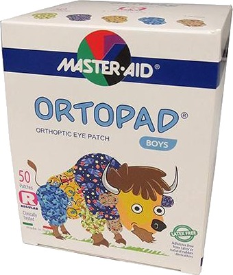 Masteraid Ortopad øyeplaster gutter regular/large 50 stk