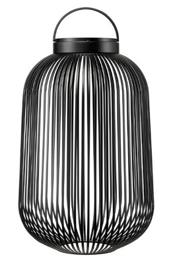 Lito Mobile LED Utendørslampe L Black - Blomus