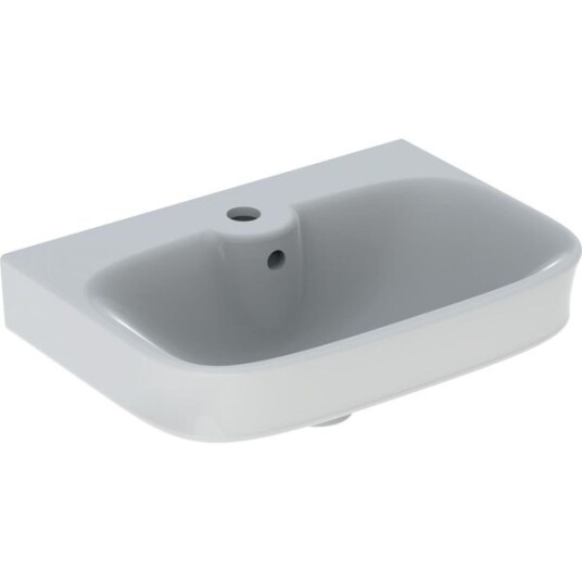 Ifö Vinta Square Servant blanderhull midten, hvit B=50 cm, T=36 cm