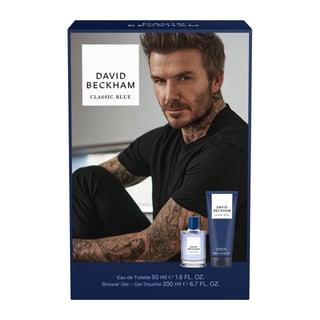 David Beckham Classic Blue Eau De Toilette Gavesett David Beckham Classic Blue Eau De Toilette Gavesett