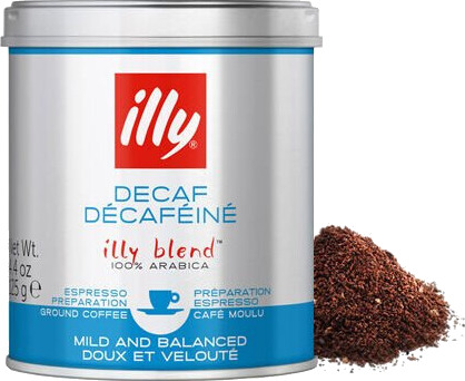 illy Koffeinfri - 125 g. malt kaffe