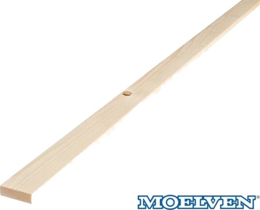 Standardsortiment Lekt justert ubehandlet gran/furu 16x48 mm klasse 1