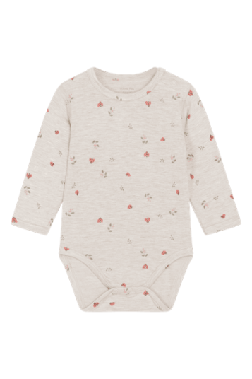 Hust & Claire Buller bambus body marihøne - dusty rose