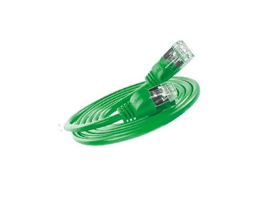 Slim Patchcords Pkw Light Stp K6a 0.25 Gn 0,25 M Cat6a U/Ftp Stp Rj 45 Rj 45 Grønn PKW LIGHT STP K6A 0.25 GN